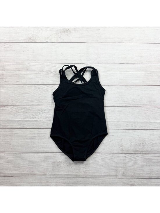 Arshiner Other - Arshiner Girls Black Strappy Back Dance Leotard 130 6-7